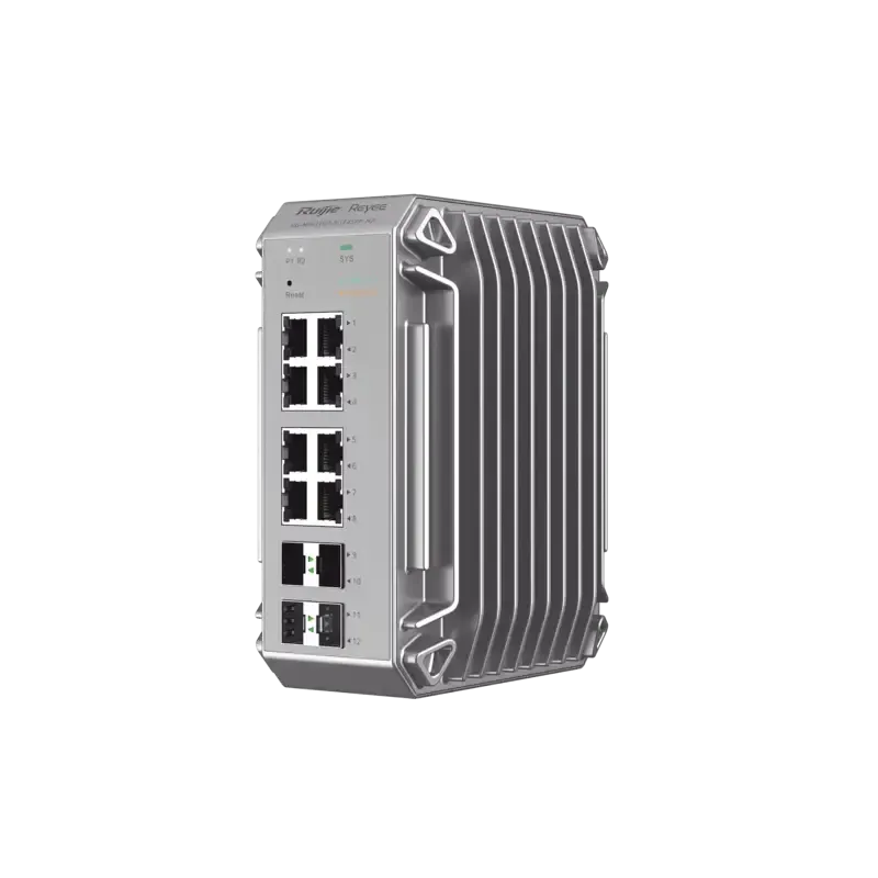 Switch Industrial PoE, Ideal para temperaturas Ext Switch Industrial PoE, Ideal para temperaturas Ext