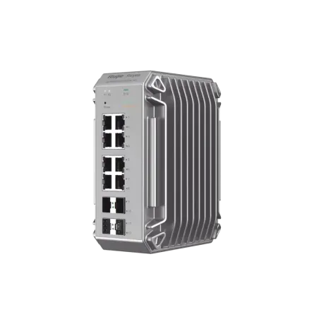 Switch Industrial PoE, Ideal para temperaturas Ext