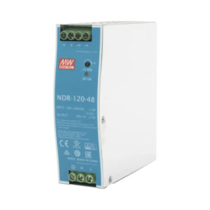Fuente de poder industrial de 120 W, salida 4