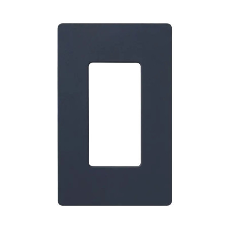 Placa de pared 1 espacio, para atenuador dimmer, a