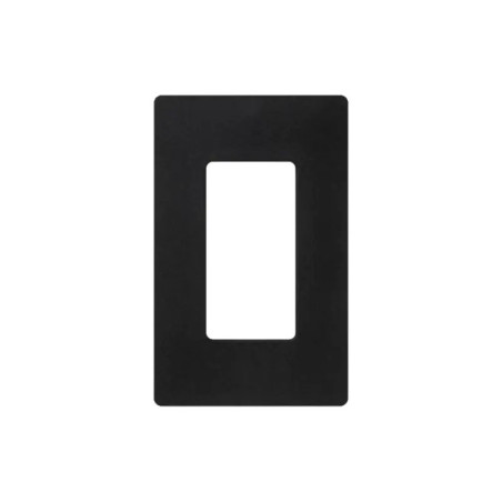 Placa de pared 1 espacio, para atenuador dimmer, a