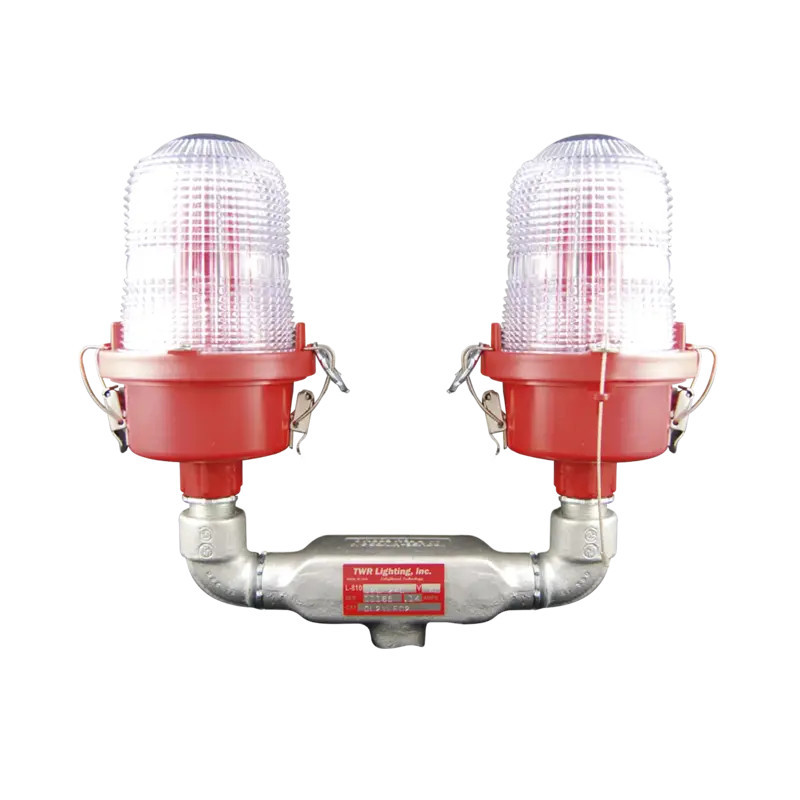 Lámpara de Obstrucción Roja Certificada- Luz Lámpara de Obstrucción Roja Certificada- Luz