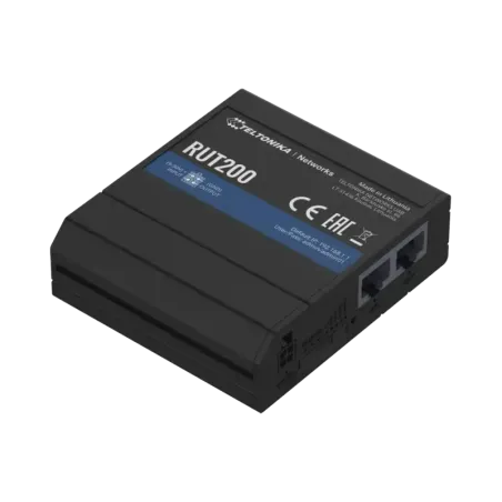 Router LTE, Slot para SIM, 2 puertos Ethernet 10/1