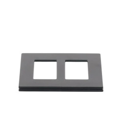 TAPA P/SWITCH /DIMMER 2 ESPACIOS