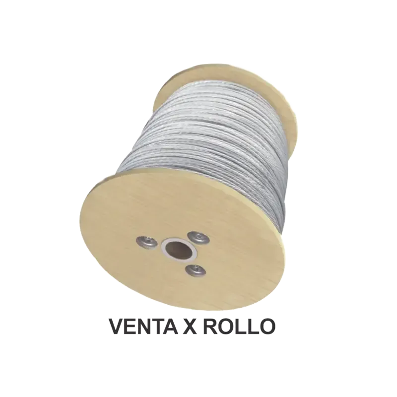 Cable de Retenida de 3/16in, Resistencia 1293 Kg, Cable de Retenida de 3/16in, Resistencia 1293 Kg,