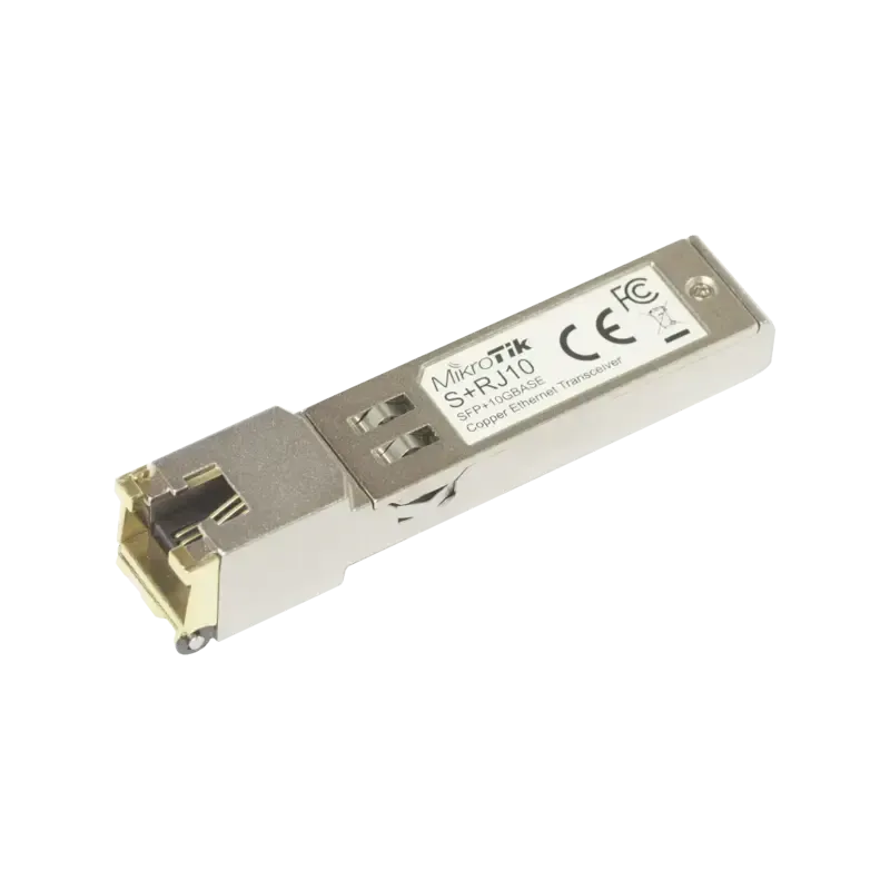 S+RJ10 - 10M, 100M, 1G, 2.5G, 5G, 10G en RJ-45 has S+RJ10 - 10M, 100M, 1G, 2.5G, 5G, 10G en RJ-45 has