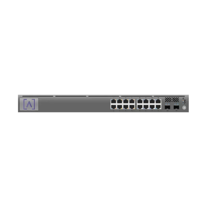 Switch Gigabit PoE+ Administrable16 puertos 10/100 Switch Gigabit PoE+ Administrable16 puertos 10/100
