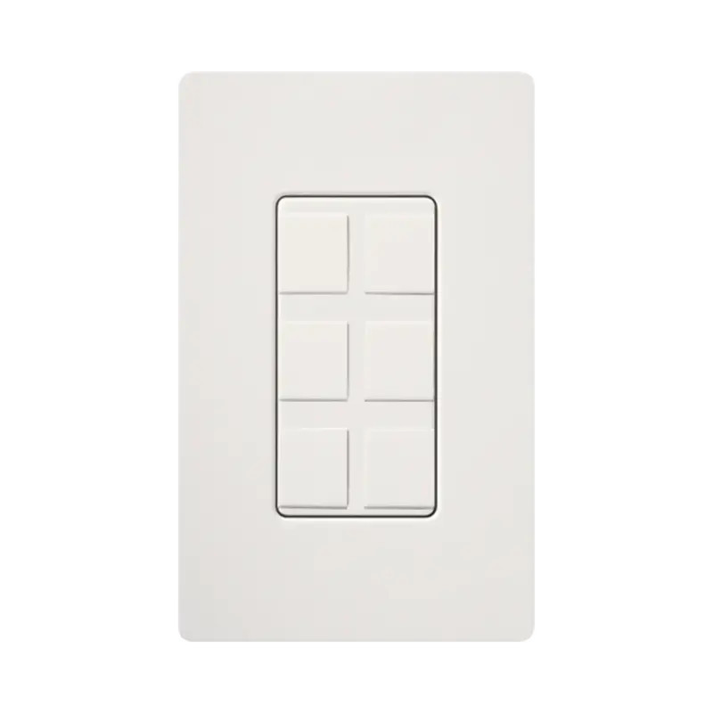 Caja de pared para contactos varios, 6 mini espaci Caja de pared para contactos varios, 6 mini espaci