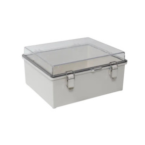 Gabinete Plástico ABS, Puerta Transparente, U