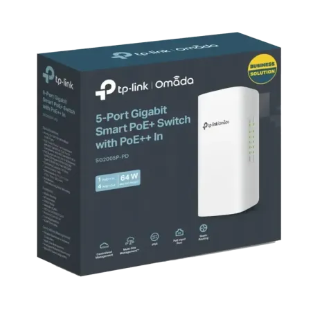 Switch PoE Omada Para Exterior1 Puerto PoE++ IN 80