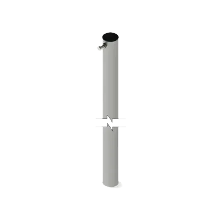 Mástil Ligero Telescópico, 3 metros altura, 2in de