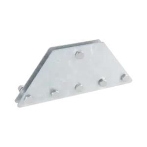 Placas igualadoras con tornillería y separadores,