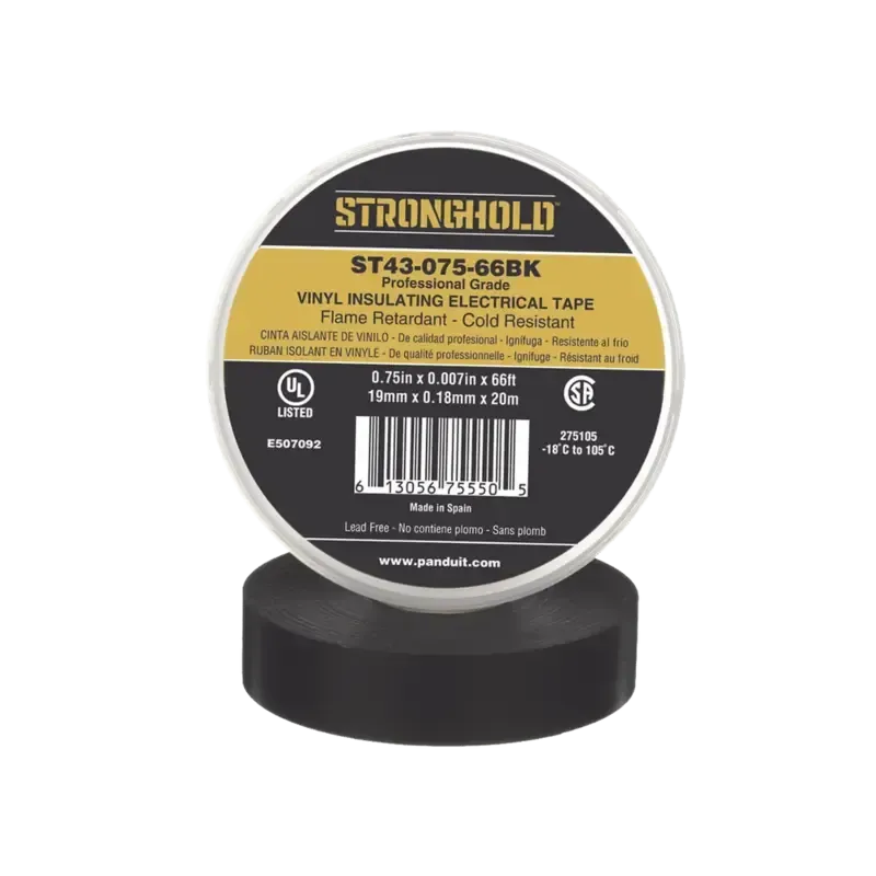 Cinta Eléctrica STRONGHOLD para Aislar, de PVC, Us Cinta Eléctrica STRONGHOLD para Aislar, de PVC, Us