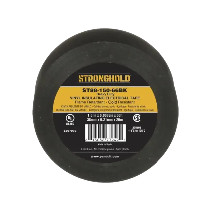 Cinta Eléctrica STRONGHOLD para Aislar, de PVC, Tr Cinta Eléctrica STRONGHOLD para Aislar, de PVC, Tr