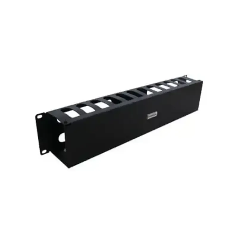 Organizador de cables horizontal de 19in, 2UR THE0 Organizador de cables horizontal de 19in, 2UR THE0