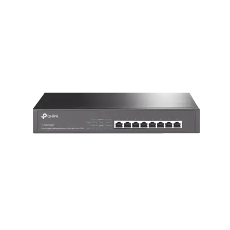 Switch Gigabit PoE+ no administrable de 8 puertos