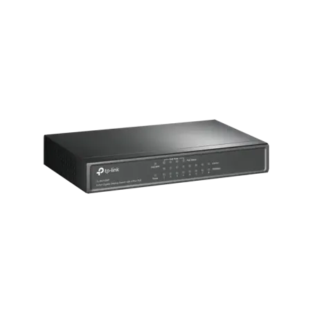 Switch Gigabit PoE+ no administrable de 8 puertos