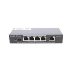 Switch Administrable PoE con 5 puertos Gigabi