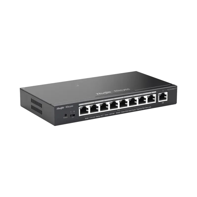 Switch Administrable 8 Puertos PoE+ 8023af-at Switch Administrable 8 Puertos PoE+ 8023af-at