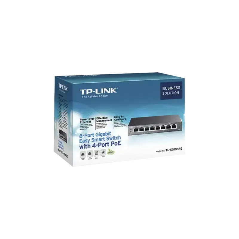 Easy Smart Switch PoE JetStream , 8 puertos 10/100 Easy Smart Switch PoE JetStream , 8 puertos 10/100