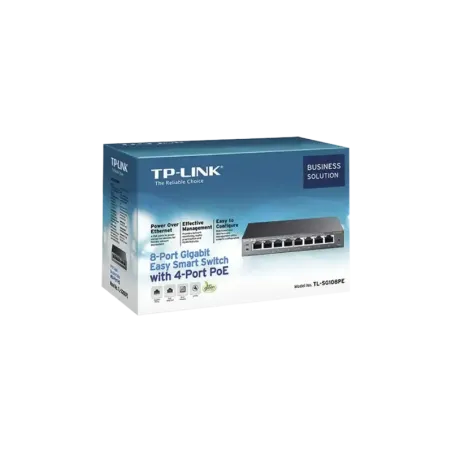 Easy Smart Switch PoE JetStream , 8 puertos 10/100