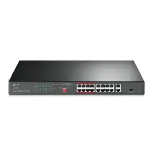 Switch PoE+ no Administrable 16 puertos 10/100 Mbp