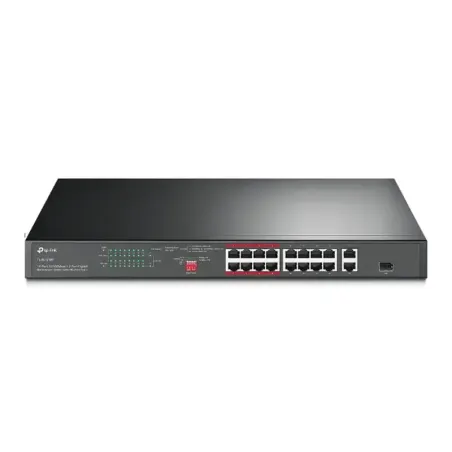 Switch PoE+ no Administrable 16 puertos 10/100 Mbp
