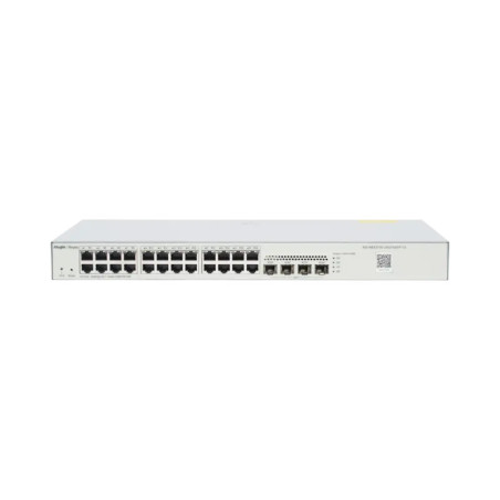 Switch Administrable L2, 24 Puertos Eth 1G, 4