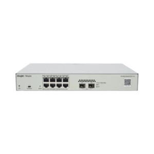 Switch Administrable PoE Capa 2 con 8 puertos