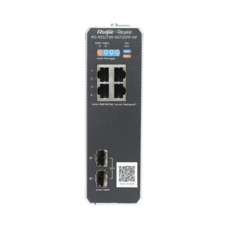Switch Industrial PoE hasta , Ideal para temp
