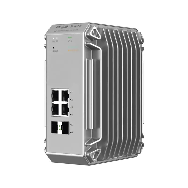 Switch Industrial PoE hasta , Ideal para temp Switch Industrial PoE hasta , Ideal para temp