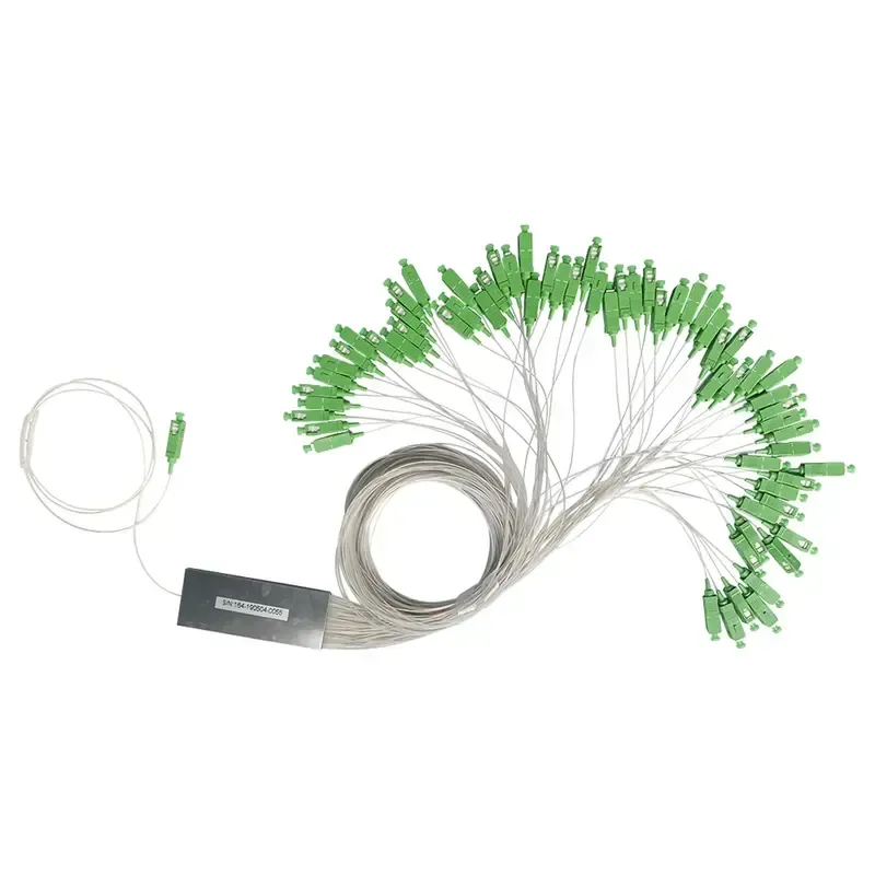 Splitter Divisor Óptico tipo PLC, 1x64, conectores Splitter Divisor Óptico tipo PLC, 1x64, conectores