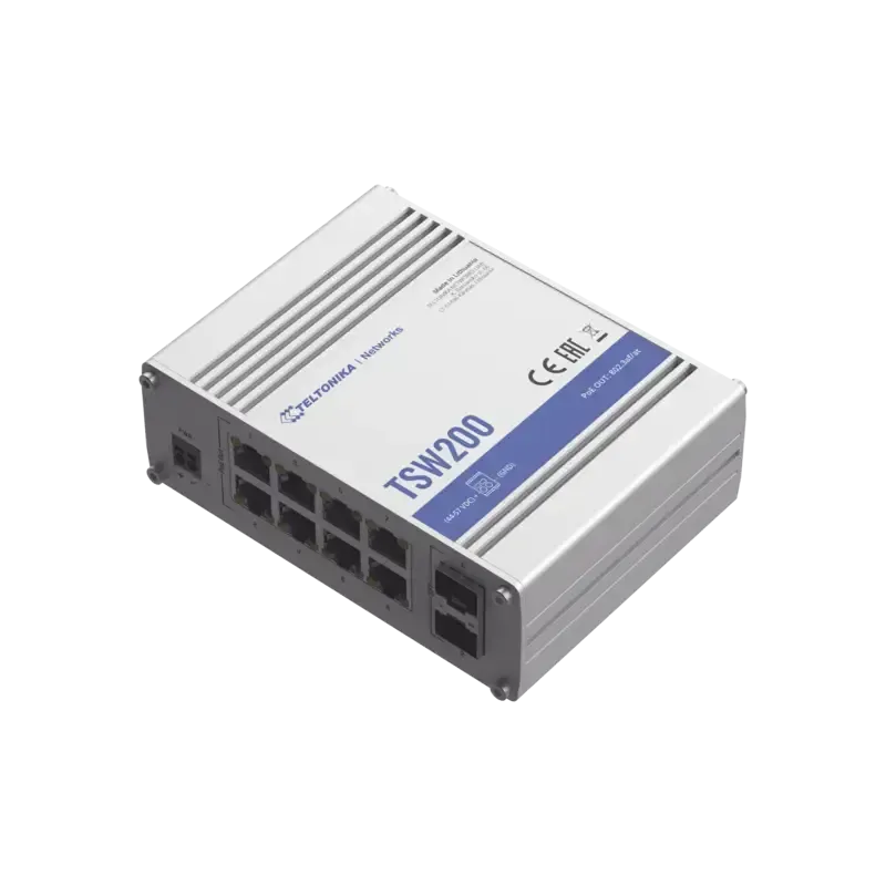 Switch Industrial No-Administrable 8 puertos Gigab Switch Industrial No-Administrable 8 puertos Gigab