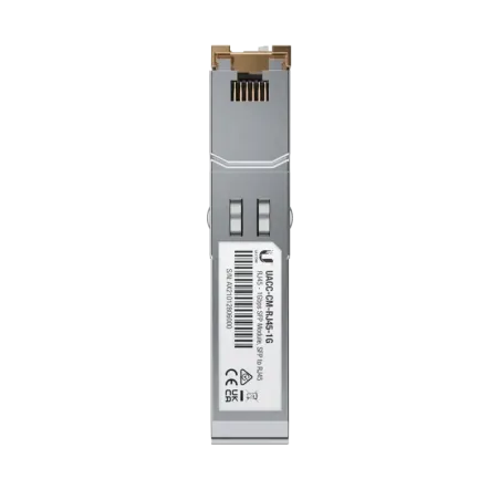 UFiber Módulo de fibra SFP convertidor a cobre RJ4