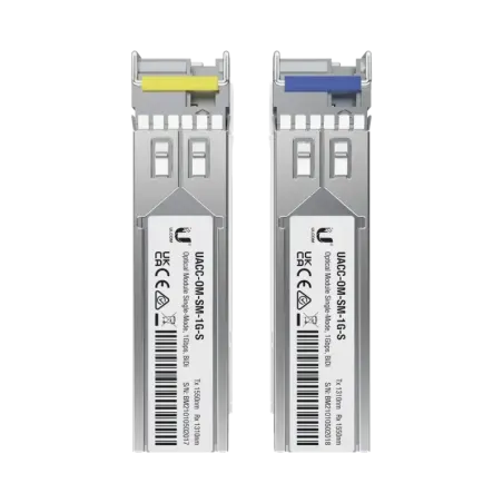 UFiber Módulo SFP, transceptor MiniGibic MonoModo