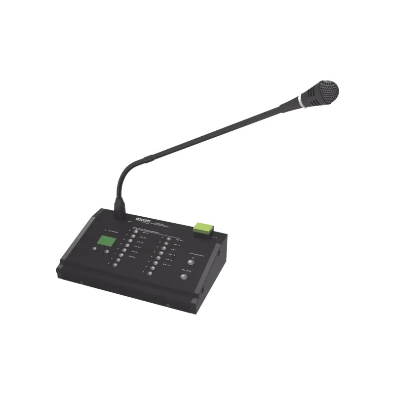 Microfono de 16 Zonas  Soporta Máximo 32 Pzas en C Microfono de 16 Zonas  Soporta Máximo 32 Pzas en C