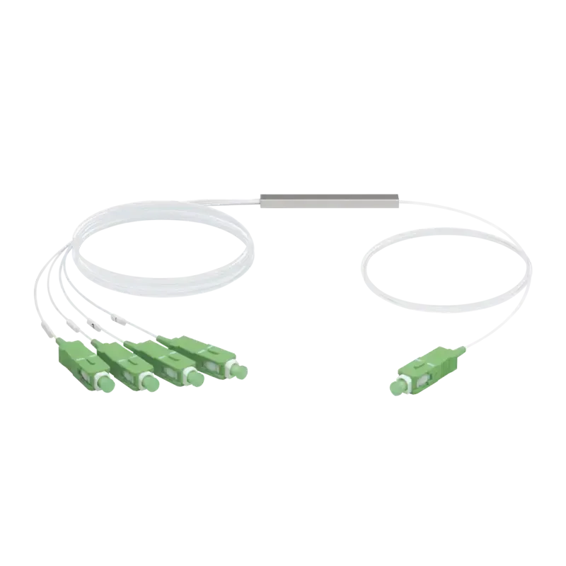 UFiber Splitter Divisor Óptico PLC 1 x 4, con cone