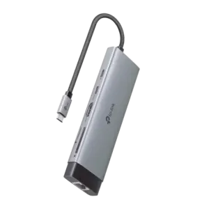 Adaptador HUB 9 en 1, 1 puerto USB-C entrada, 1 pu