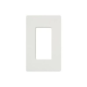 Placa de pared 1 espacio, para atenuador dimm
