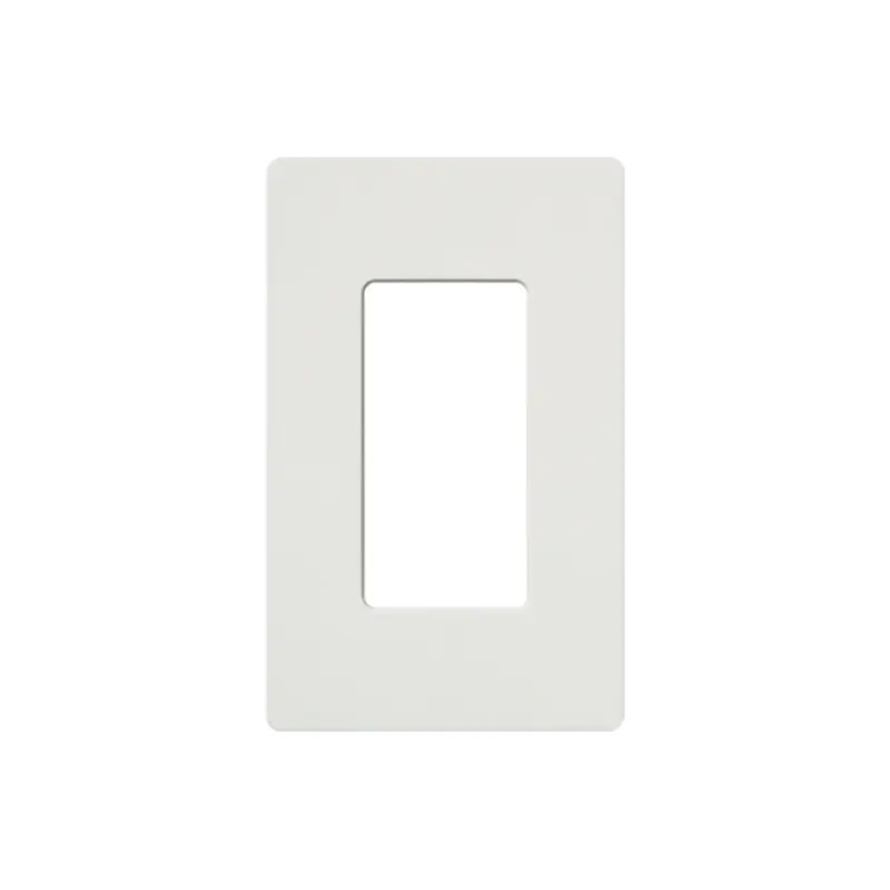 Placa de pared 1 espacio, para atenuador dimm Placa de pared 1 espacio, para atenuador dimm
