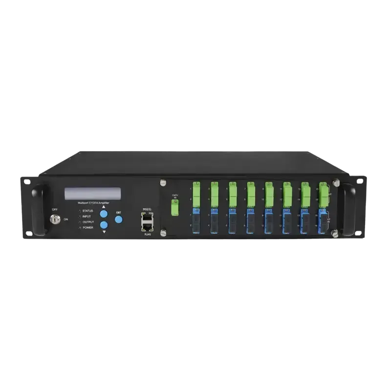 Amplificador Óptico EYDFA de 16 puertos de 1550nm Amplificador Óptico EYDFA de 16 puertos de 1550nm