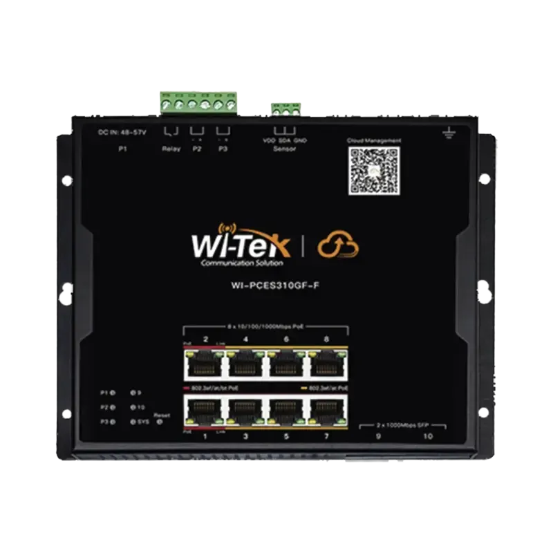 Switch L2 PoE IndustrialAdministración Cloud Gratu Switch L2 PoE IndustrialAdministración Cloud Gratu