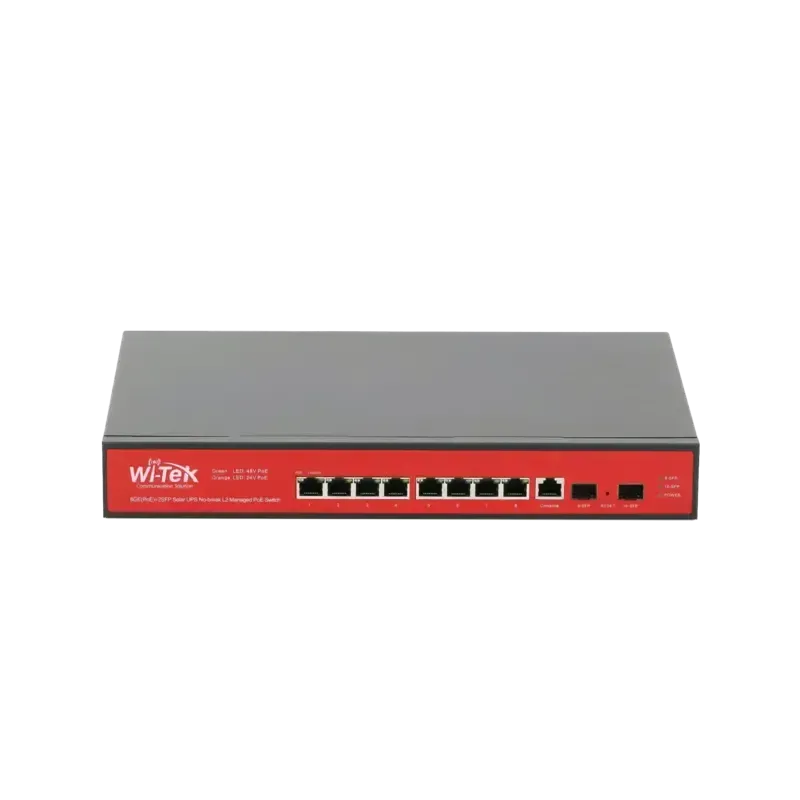 Switch Administrable Capa 2 de 8 puertos 10/100/10 Switch Administrable Capa 2 de 8 puertos 10/100/10