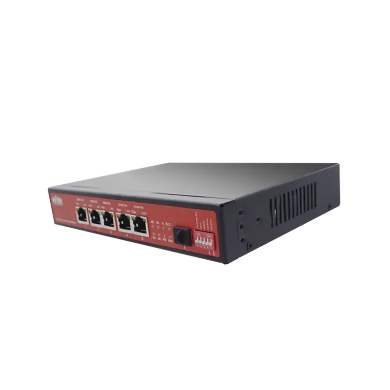 Controlador Solar de 15A con Switch PoE 1 Puertos Controlador Solar de 15A con Switch PoE 1 Puertos