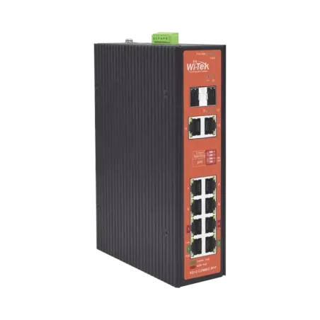 Switch PoE Industrial No administrablePuertos 1-2