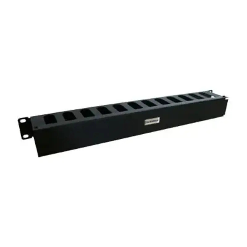 Organizador de cables horizontal de 19in, 1UR Organizador de cables horizontal de 19in, 1UR