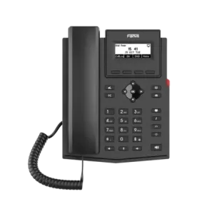 Teléfono IP empresarial para 2 lineas SIP con pant