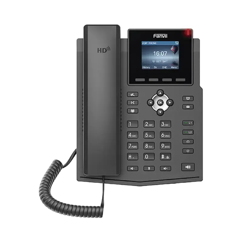 Teléfono IP empresarial para 4 líneas SIP con pant Teléfono IP empresarial para 4 líneas SIP con pant