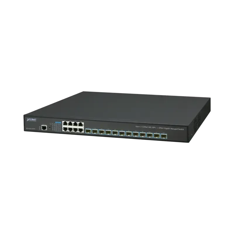 Switch Administrable Capa 3, 12 Puertos SFP de 10G Switch Administrable Capa 3, 12 Puertos SFP de 10G