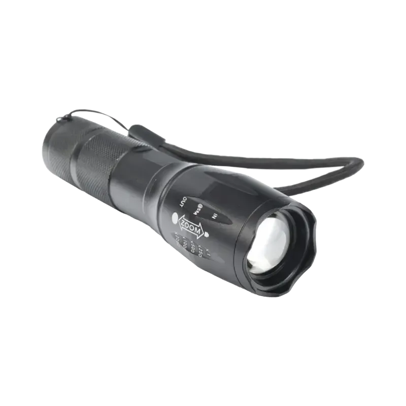 Linterna LED de Aluminio, 600 Lúmenes, IPX4, Resis Linterna LED de Aluminio, 600 Lúmenes, IPX4, Resis